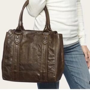 Frye distressed leather Melissa bag preloved